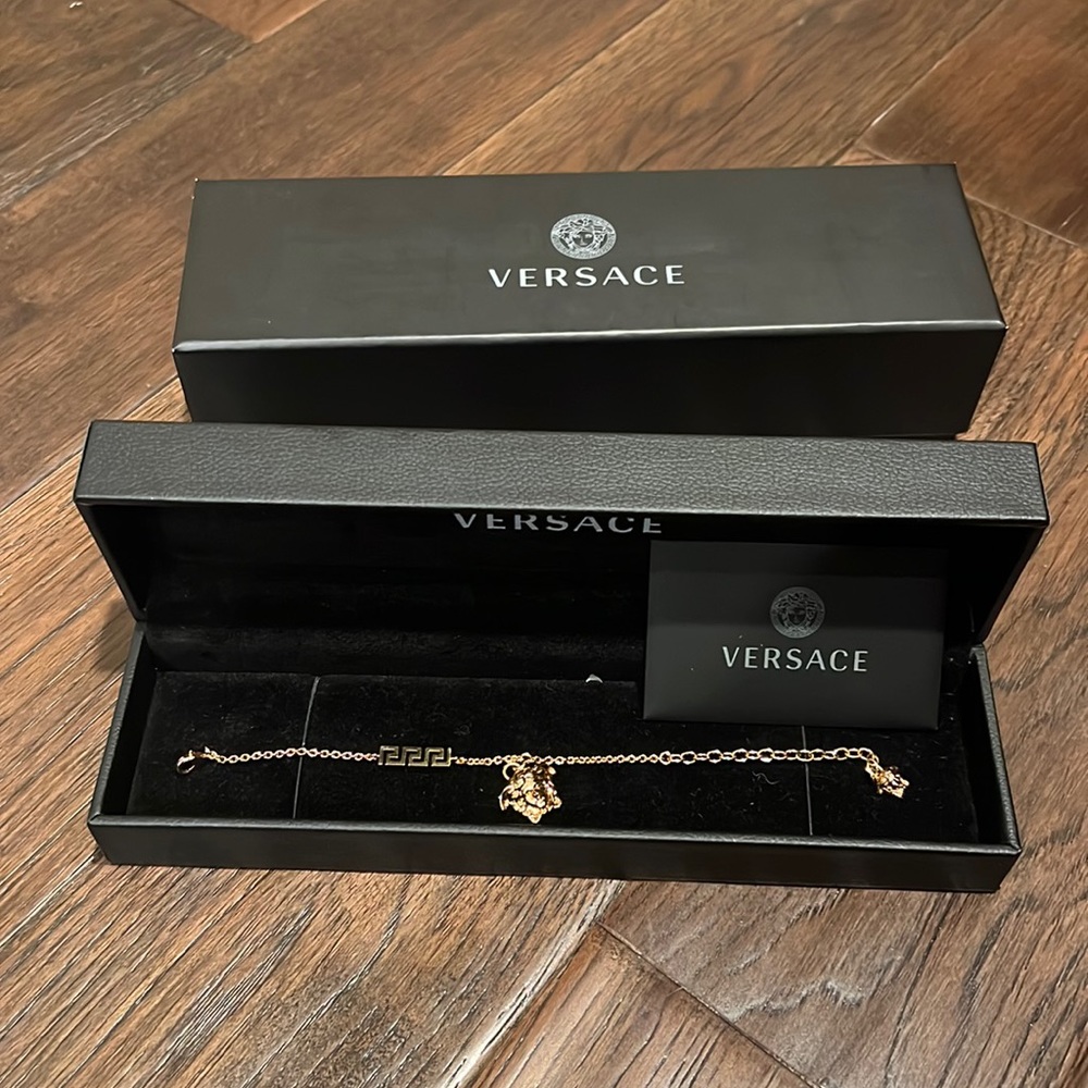 Versace Medusa head bracelet